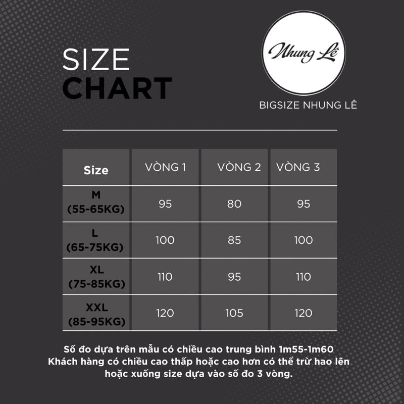 Product Introduction of BIGSIZE NHUNG LÊ Set áo cổ tàu SET726 0