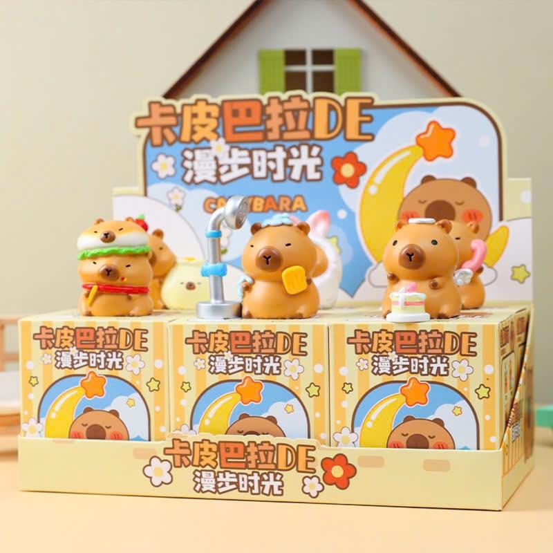 Product Introduction of [Blindbox] Mô hình Capybara Bộ trưởng bộ ngoaị giao lớn  - hộp mù blind box đồ chơi trang trí chuột lang nước dễ thương Toy 7