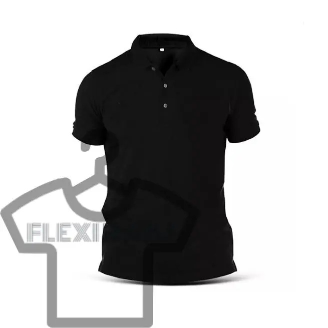 200GSM Baju Cotton Plain Collar Polo T Shirt T-Shirt Shirts Casual ( BLACK / WHITE / NAVY / GREY / RED ) Fashion Pakaian Kolar Lengan