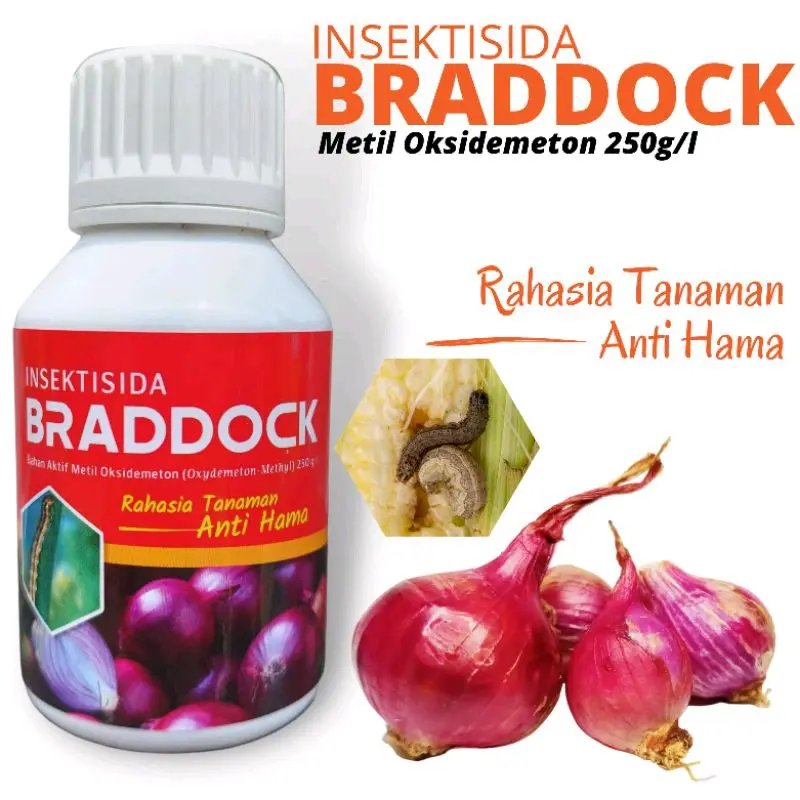 terlaris [beli 3 gratis 1] Star+ BRADDOCK, insektisida braddock, PESTISIDA INSEKTISIDA OBAT HAMA SERANGGA ULAT GRAYAK Kebun Tanaman