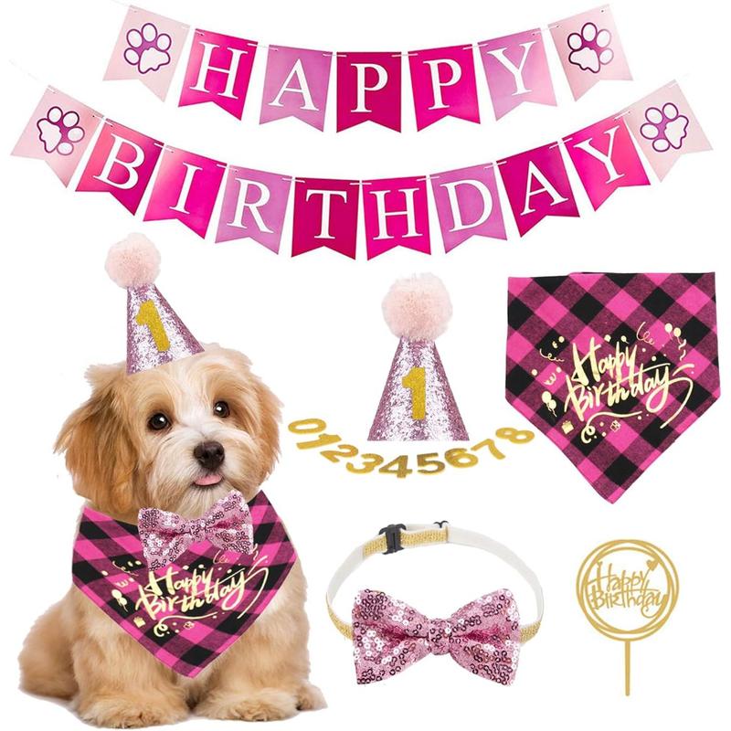 Dog 1st birthday bandana hotsell