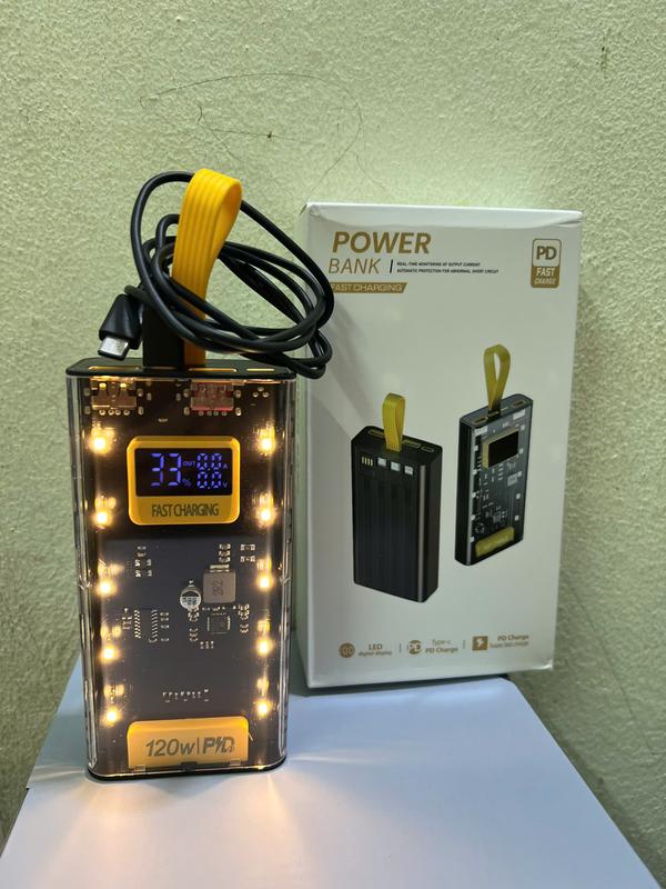 SẠC DỰ PHÒNG 120W 30000MAH và 50000 MAH SẠC NHANH 22.5W CÓ SẠC NHANH PD CHO IP