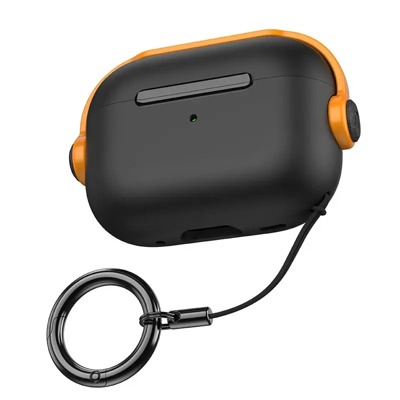 Earphone Case for Airpods Pro (2nd/1st Gen, 2023/2022/2019) with Secure Lock, Music Headset Earphone Protective Case Cover Compatible with Airpods Pro 2/Pro 8