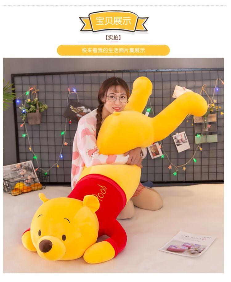 Product Introduction of ตุ๊กตาการ์ตูน ตุ๊กตาของเล่น สไตล์นอน ตุ๊กตาหมีพูห์น่ารัก ของขวัญวันเกิด ตุ๊กตา หมอนโยนนุ่มพิเศษ รองรับขา ปี 2024 13