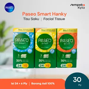Tissue Paseo Smart Pocket Tissue Saku Paseo Hanky Perfumed isi 6 Packs