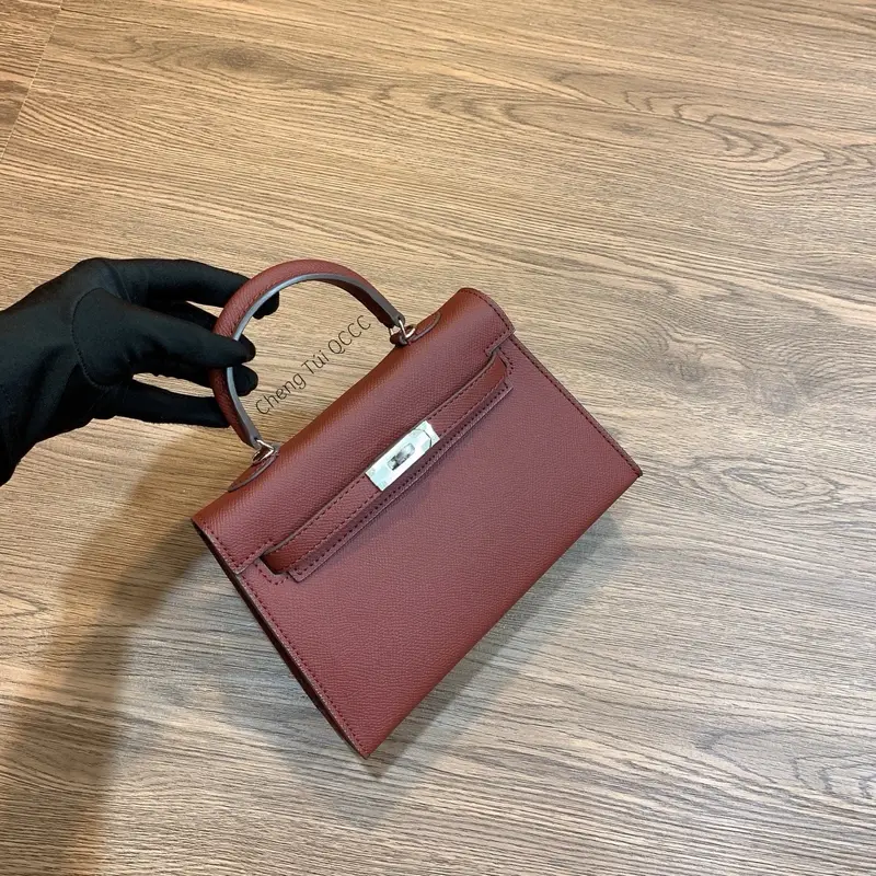 Túi Da Lì 1 Quai Size 20 Và 22 Fullbox Nguyên Siu - Bag Nữ 5
