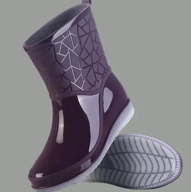 Sepatu Boot Wanita Anti Air 20cm 2