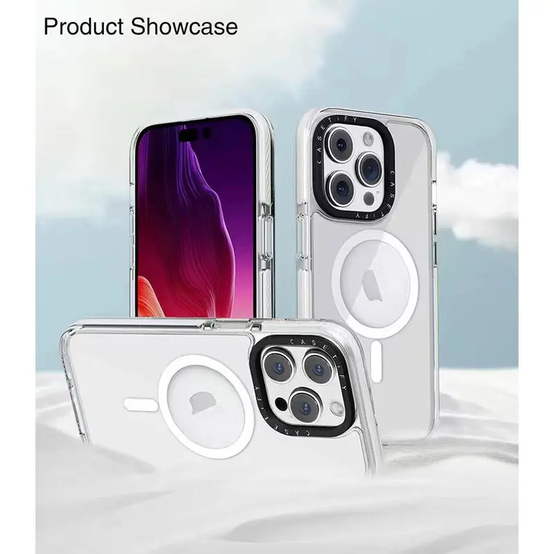 Ốp Siêu Tác Động, CASETiFY, Tương Thích Với iPhone 15 Pro Max, iPhone 14 Pro Max, iPhone 15 Plus, iPhone 12, 13 Pro Max, Đã Thử Nghiệm Chống Rơi Cấp Độ Quân đội 5X, Bảo Vệ Chống Rơi 11,5ft, Vỏ Bảo Vệ, Chính Hãng 5