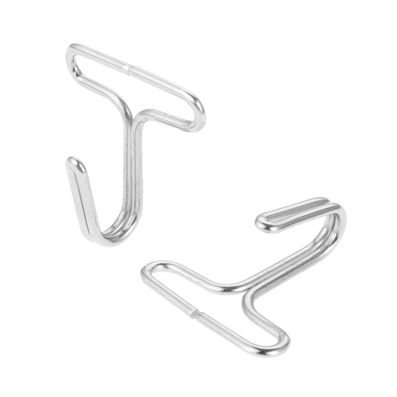 Product Introduction of XIA SHEN DIY Metal Triangle Straps Fastener Shower Curtain For Hanging Auto Parts S Hooks Hanging Buckles Car Seat Cushion Hook 9