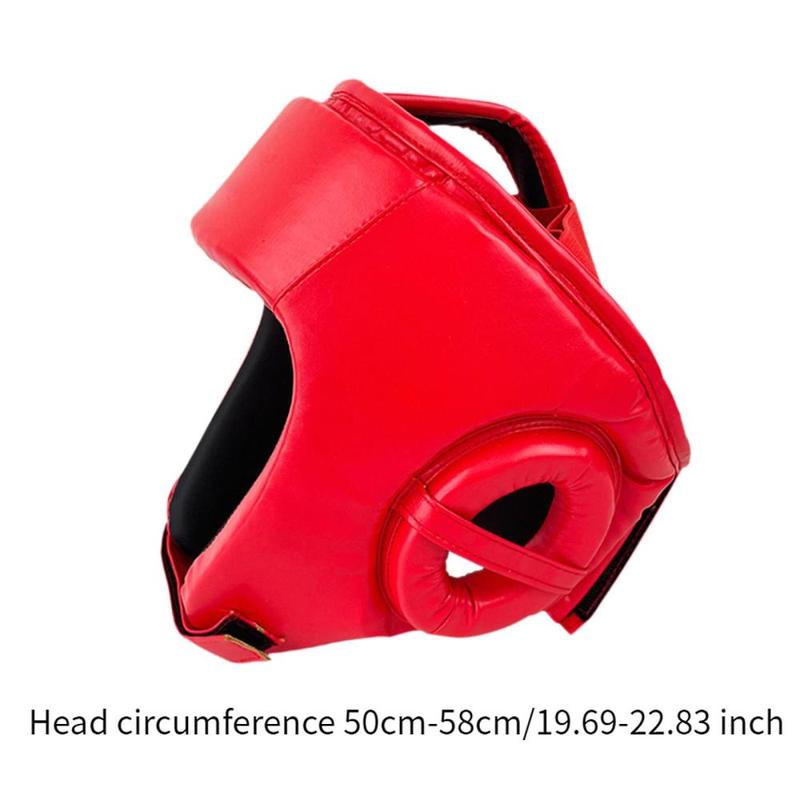 Product Introduction of Boxing Headgear Face Guard Head Gear Face Cover for Karate Muay Thai MMA 0