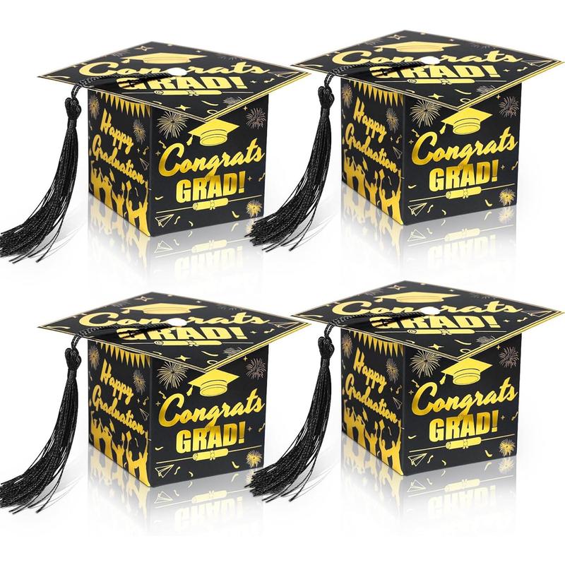 Graduation Cap Gift Boxes with Tassel, 32pcs Class of 2025 Graduation ...