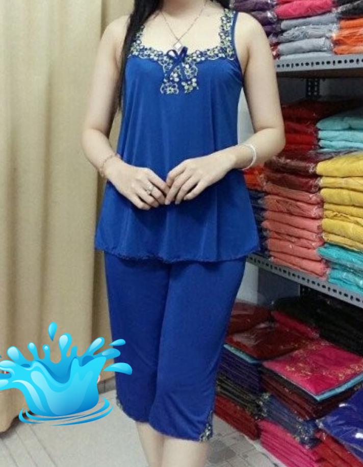 Product Introduction of Đồ bộ mặc nhà thun lạnh lửng bản nhiều size 0