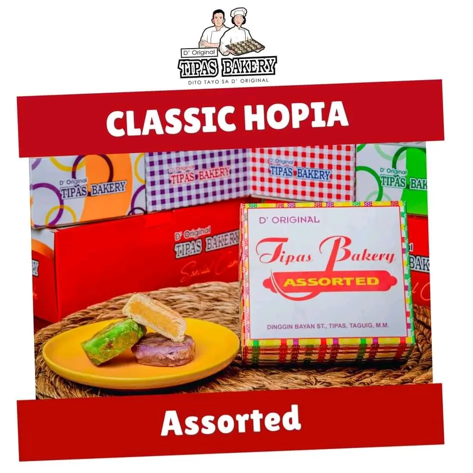 D original Assorted hopia.flavors pandan, ube,monggo, pinya. always ...