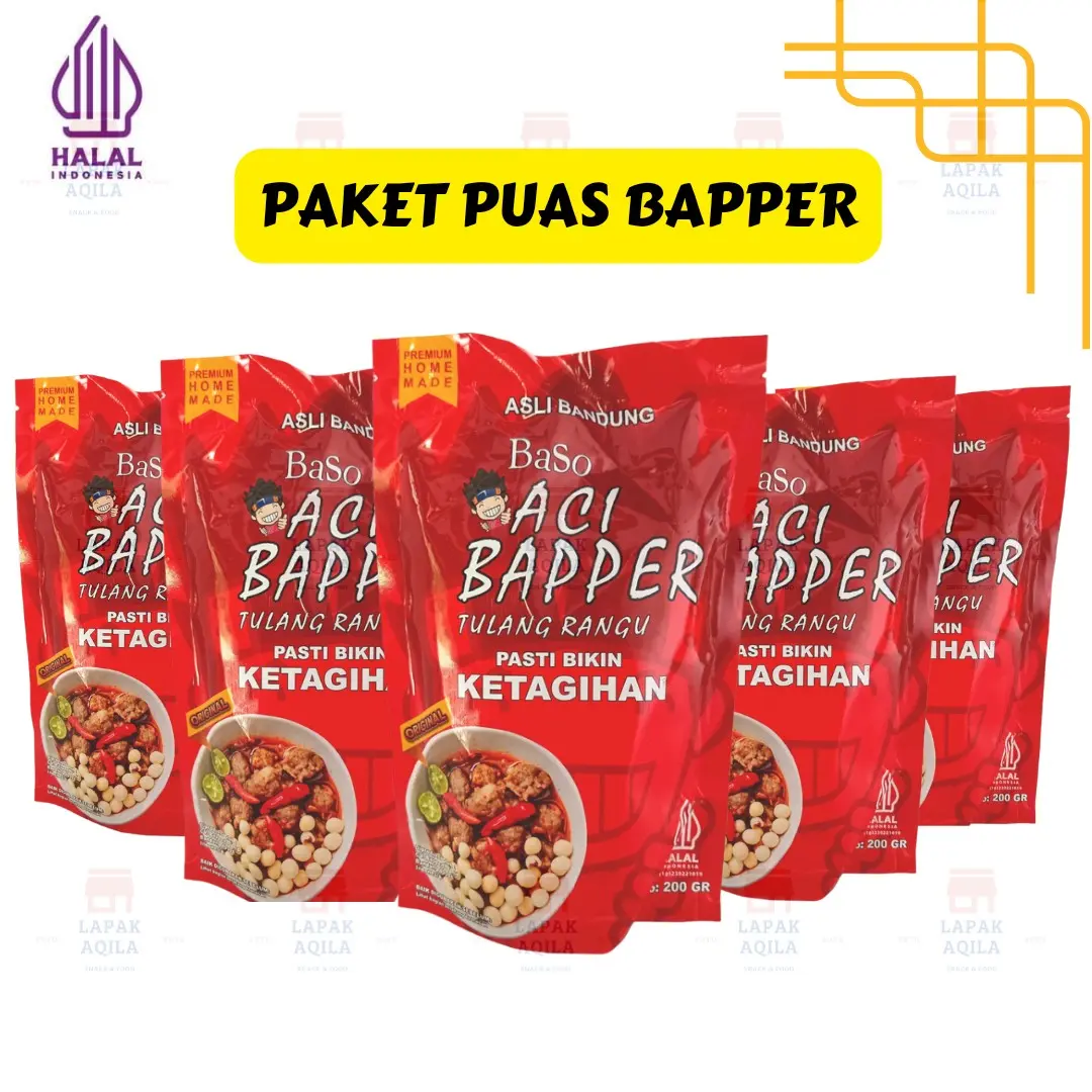 Baso Aci Bapper Tulang Rangu 5 Pcs