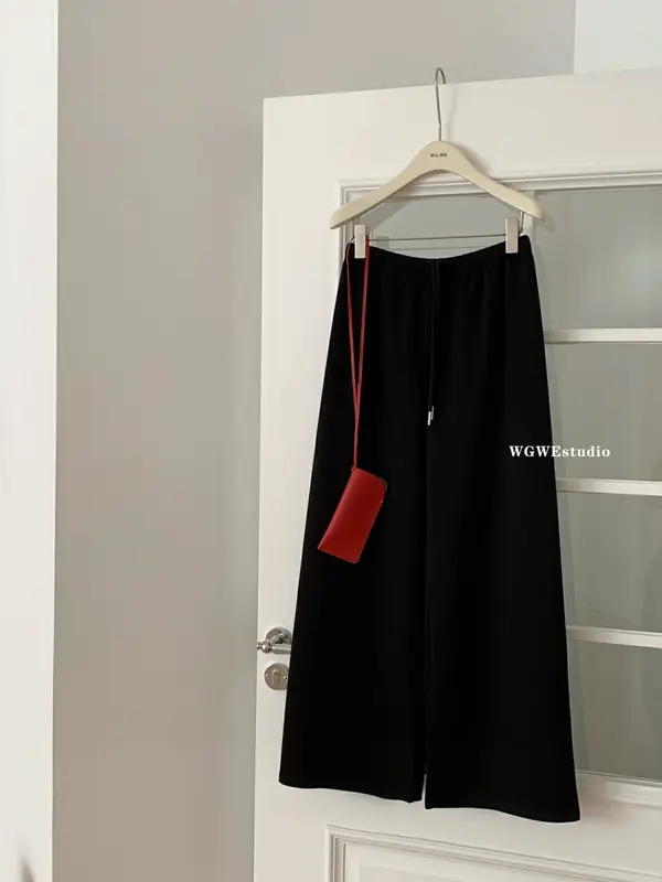 Quần nỉ dáng suông cạp chun WGWE Quảng Châu cao cấp 3