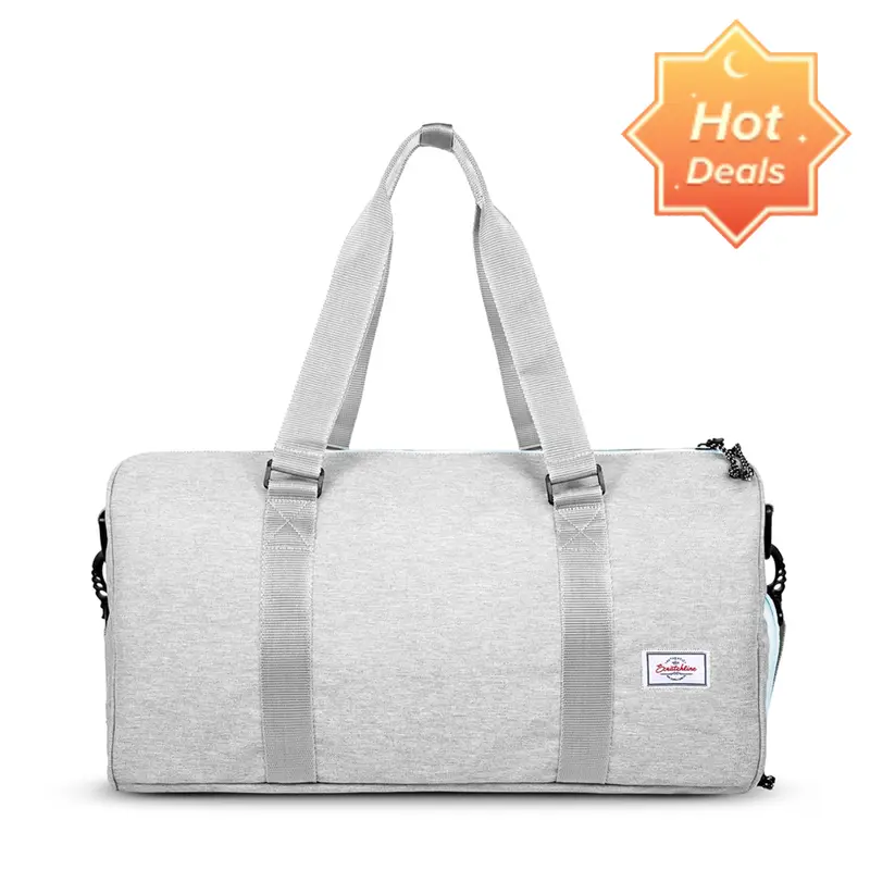 Scratchline Tourmaline Grey Duffle Bag Tas Travel Besar/Travel Bag Duffel/ Portable Gym Bag/ Tas Fitnes/ Tas Handcarry Duffle / Weekender Bag/Tas Travel Pria dan Wanita travel  bag 0