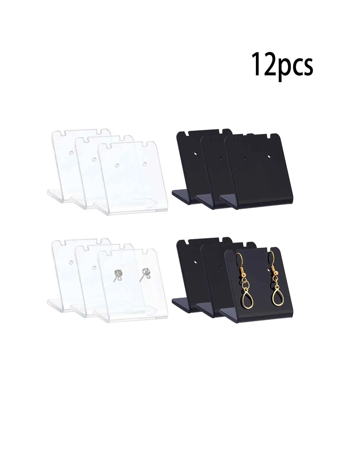 Earring Display Rack, Ear Stud Holder, Mini Ear Studs Tray for Jewelry Display