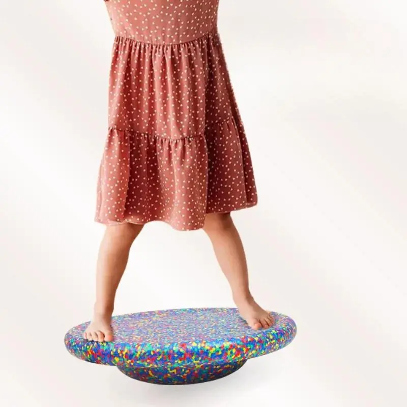 Colorful Balance Board, Durable Balance Training Equipment, Multifunctional Balance Board for Strength, Coordination & Attention Training