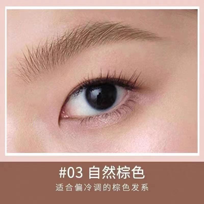 Kem Lông Mày Peripera, Hàn Quốc, Màu Nâu, Tự Nhiên, Bền, Không Thấm Nước Và Chống Mồ Hôi, Đầu Cọ Cực Mịn, Chống Nhòe 9