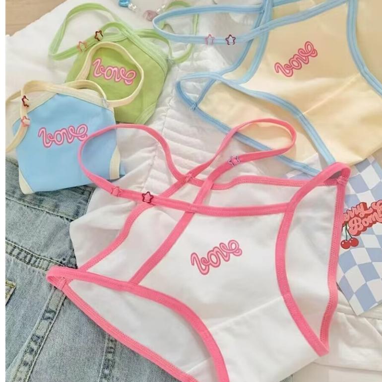 Product Introduction of blogger recommendation6 Color Cotton Panties Women Mid Waist Ladies Girl Triangle Underwear Underpants Female Briefs Comfortable Ventilation Size M L XL Womenswear Innerwear Print 2