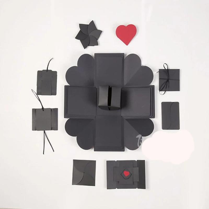DIY Photo Album Explosion Box, 1 Box Romantic Surprise Gift Box, DIY Photo Album Surprise Box, Gift for Him/her, Decoration Items 3