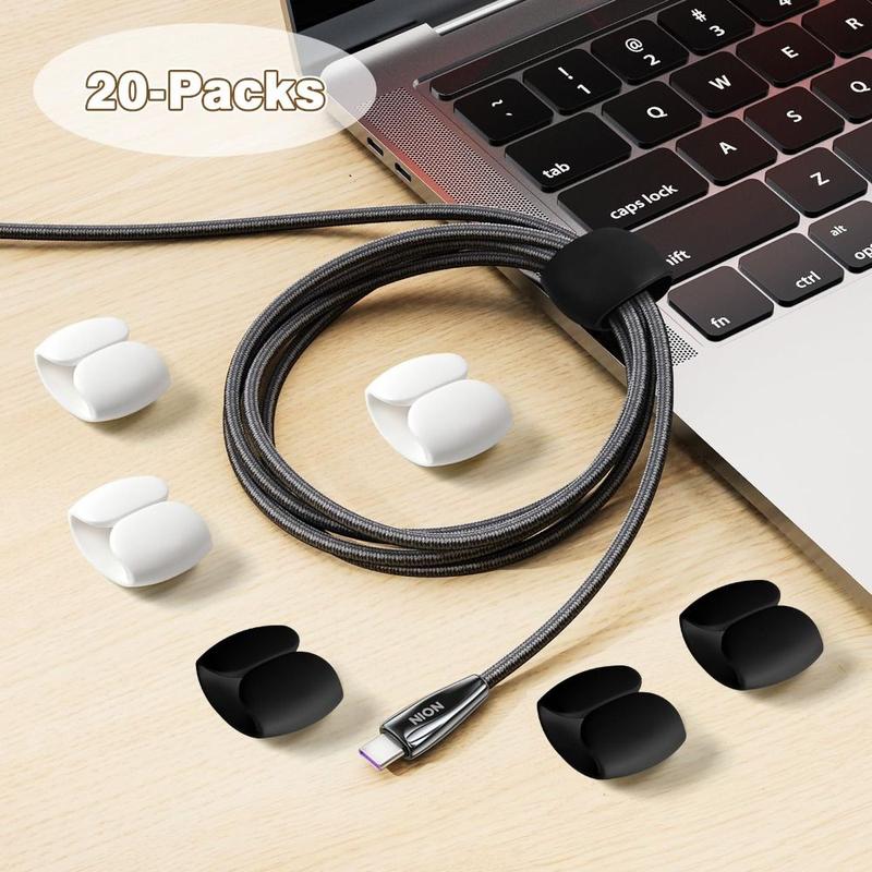 Portable Rubber Cable Winder Clips Multifunction Winder Cable Protector Headset Data Line Storage 4