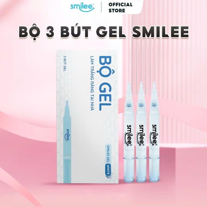 Gel Smilee Extra Bộ 3 Viên Gel Tẩy Trắng Răng