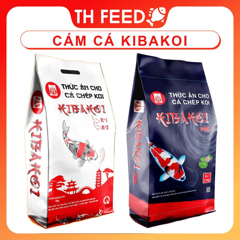 5kg Cám cá KOI KIBAKOI 6mm cho cá Koi, tăng size, lên màu, không váng.