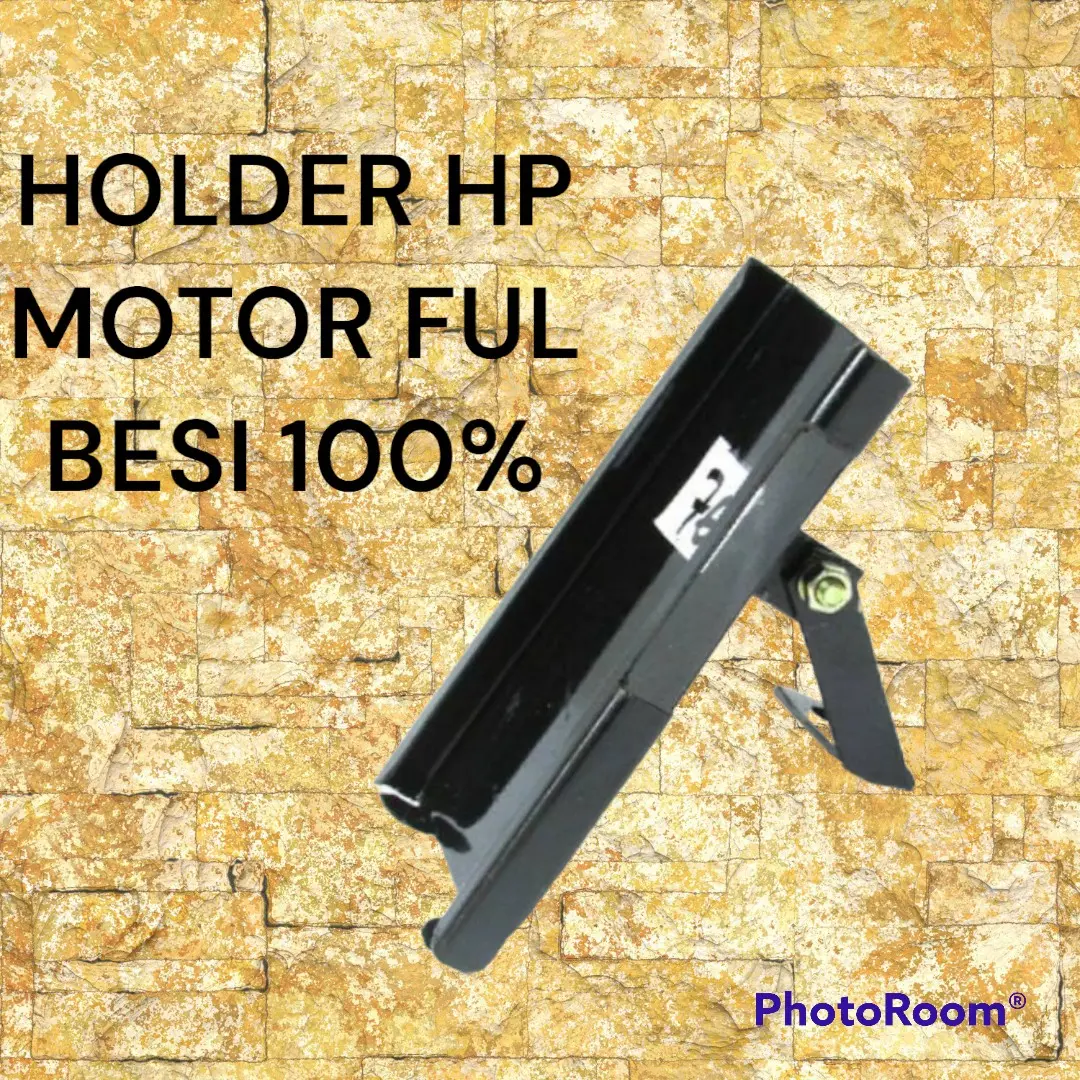 Holder hp sepeda motor besi