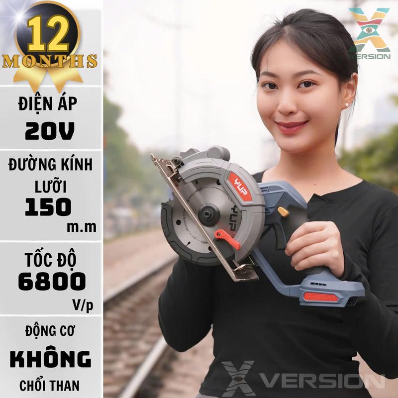Máy cưa đa năng dùng pin YUPAI YP20 CM140M S20 L140GA SFUNPRO-bảo hành 1 năm-Xversion