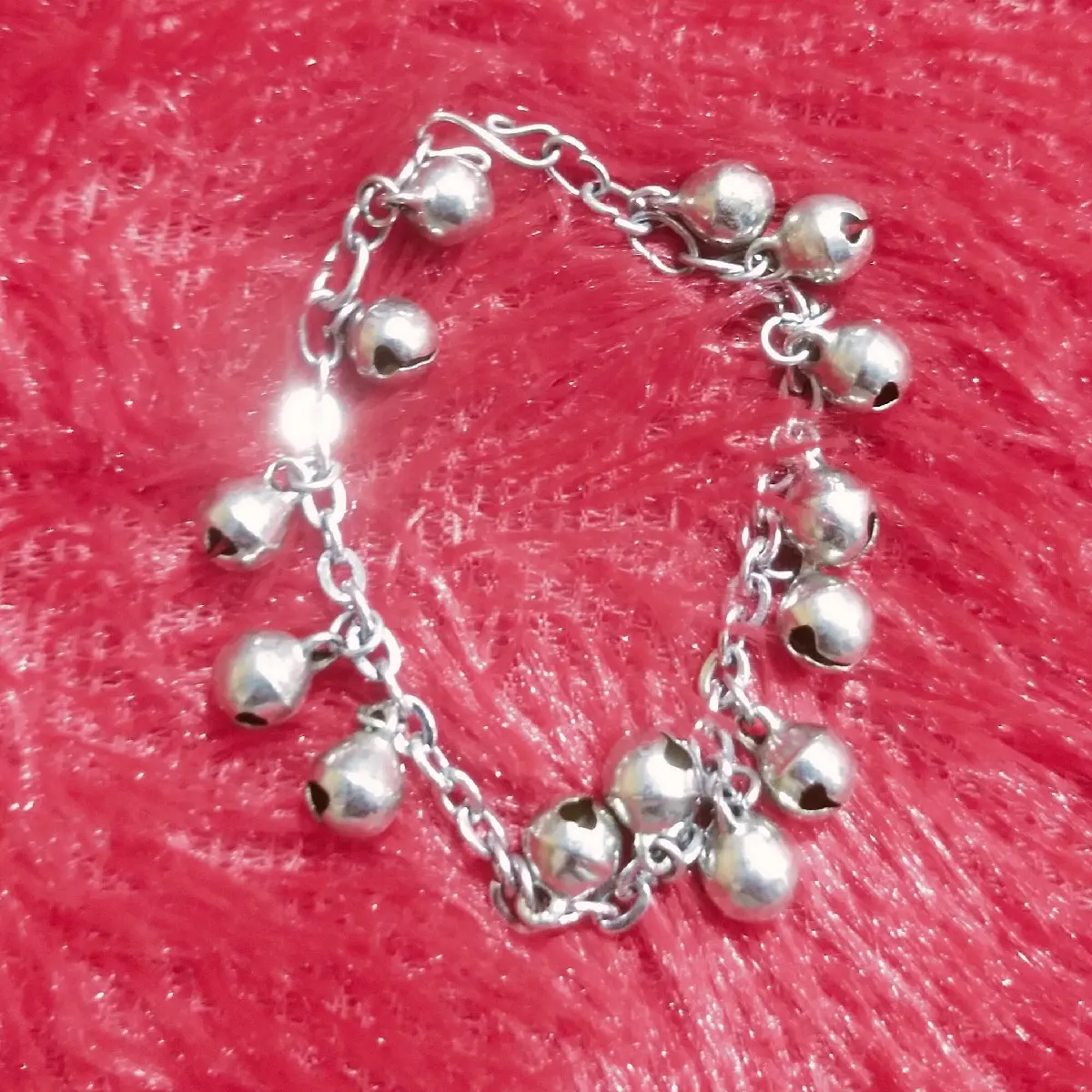 gelang monel besi putih monel model keroncong kerincing rantai anti karat