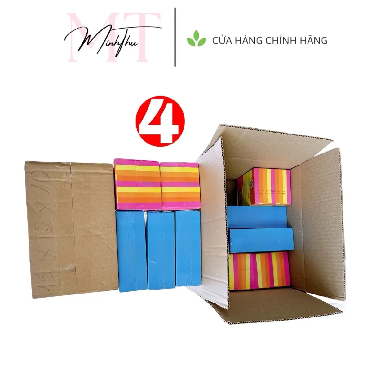(MÃ 4) COMBO 1 HỘP GIẤY EMOD 15x15x10 1 HỘP GIẤY OLLYY  /HỘP GIẤY BẢO VỆ X2 ĐỰNG VỪA SP NHIỀU MÀU/ ĐỌC KỸ MÔ TẢ SẢN PHẨM