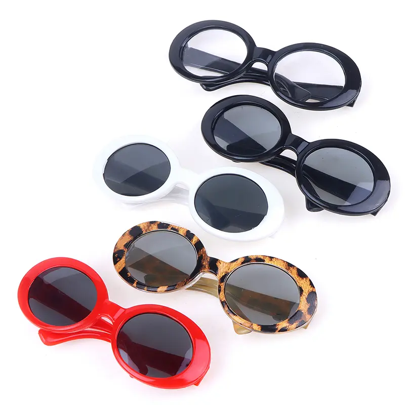 Doll Cool Glasses Pet Sunglasses For 20cm Dolls Eyeglasses Dress Up Photo Props