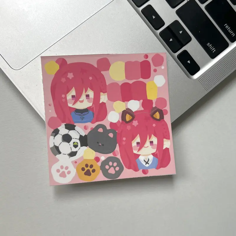 Ppo | Nhãn dán Sticker Blue Lock trang trí 3