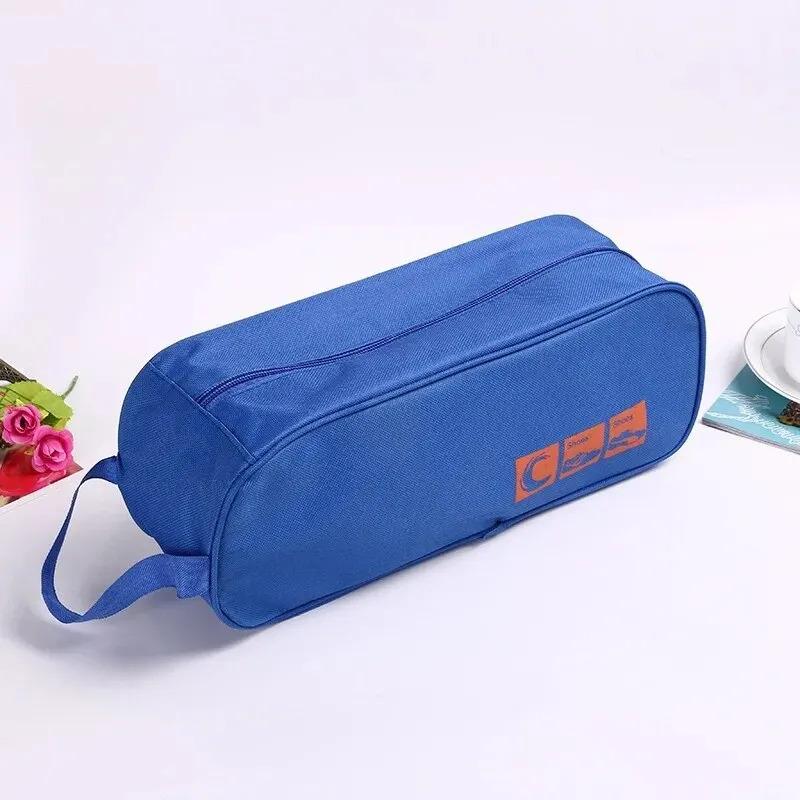 Product Introduction of 1PCS Promotion Polyester Waterproof Casual Travel Shoe Bags With Handle 16
