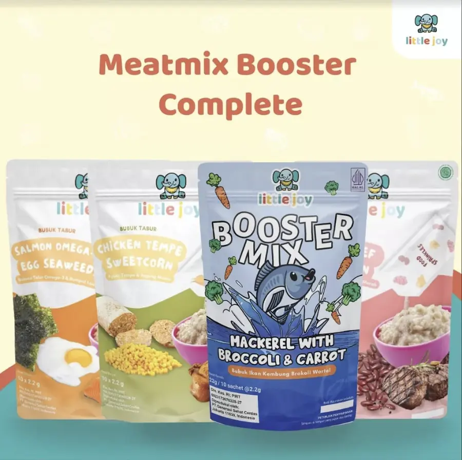 Little Joy MPASI Bayi Bubuk Tabur Gizi ( FULL PACK ISI 10 SACHET ) Booster