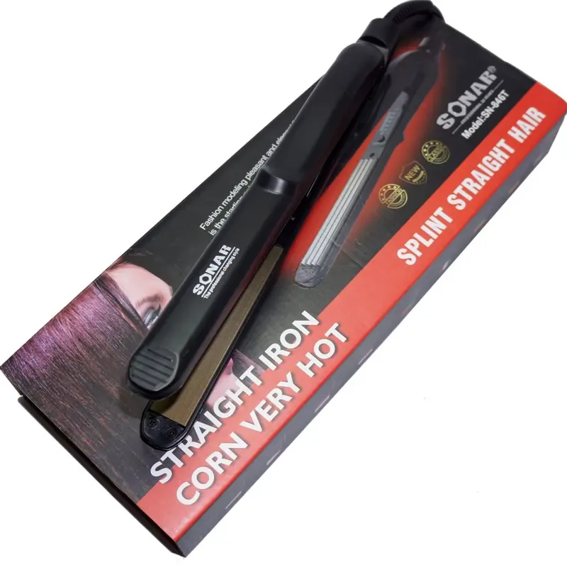 Catokan Rambut sonar SN846 (FLAT LURUS)  Catok Rambut 2in1/ Pelurus Rambut - Catok Sonar SN 846 Splint Stright Hair 3