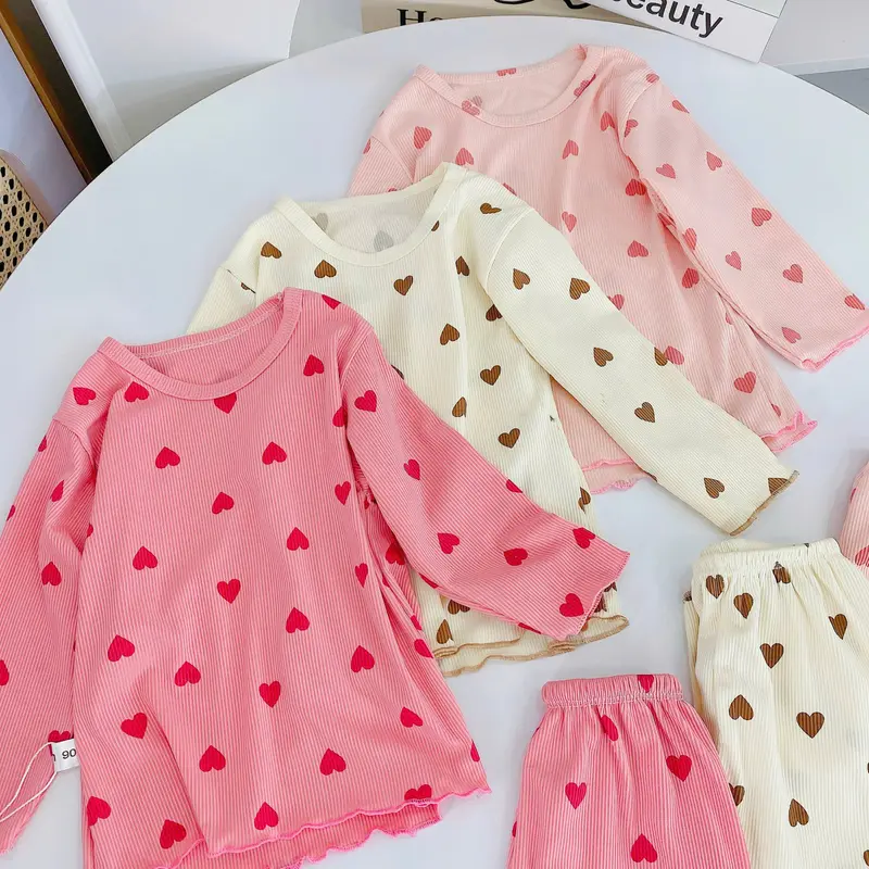 SET 3 Bộ Tăm Bèo Dài Tay Cho Bé Gái Từ 6-15kg 0