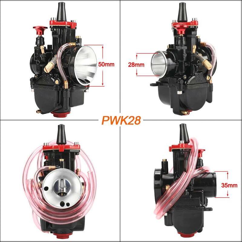 Product Introduction of High Performance Universal Modification Motorcycle Carburetor 21mm 24mm 26mm 28mm 30mm 32mm 34mm PWK Power Jet Carburettor Carb 29