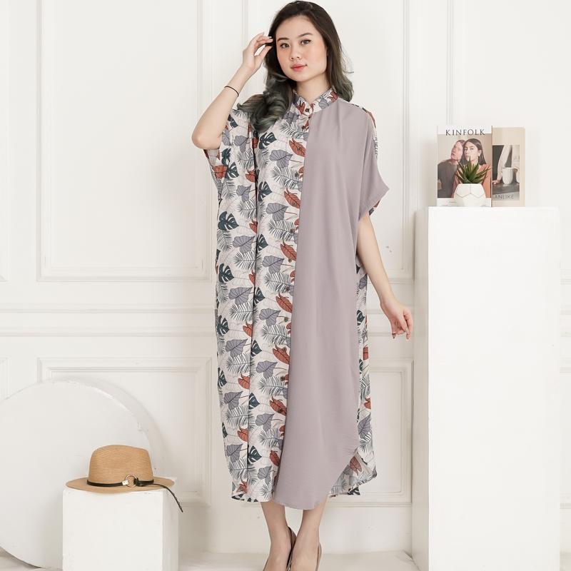 CLARA DRESS JOiNDLuks Rayon Viscose dipadu Crincle Airflow PREMIUM casual crinkle 3