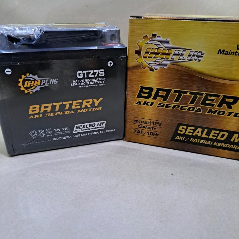 AKI MOTOR  128 PLATINUM UNTUK SEMUA JENIS MOTOR 2