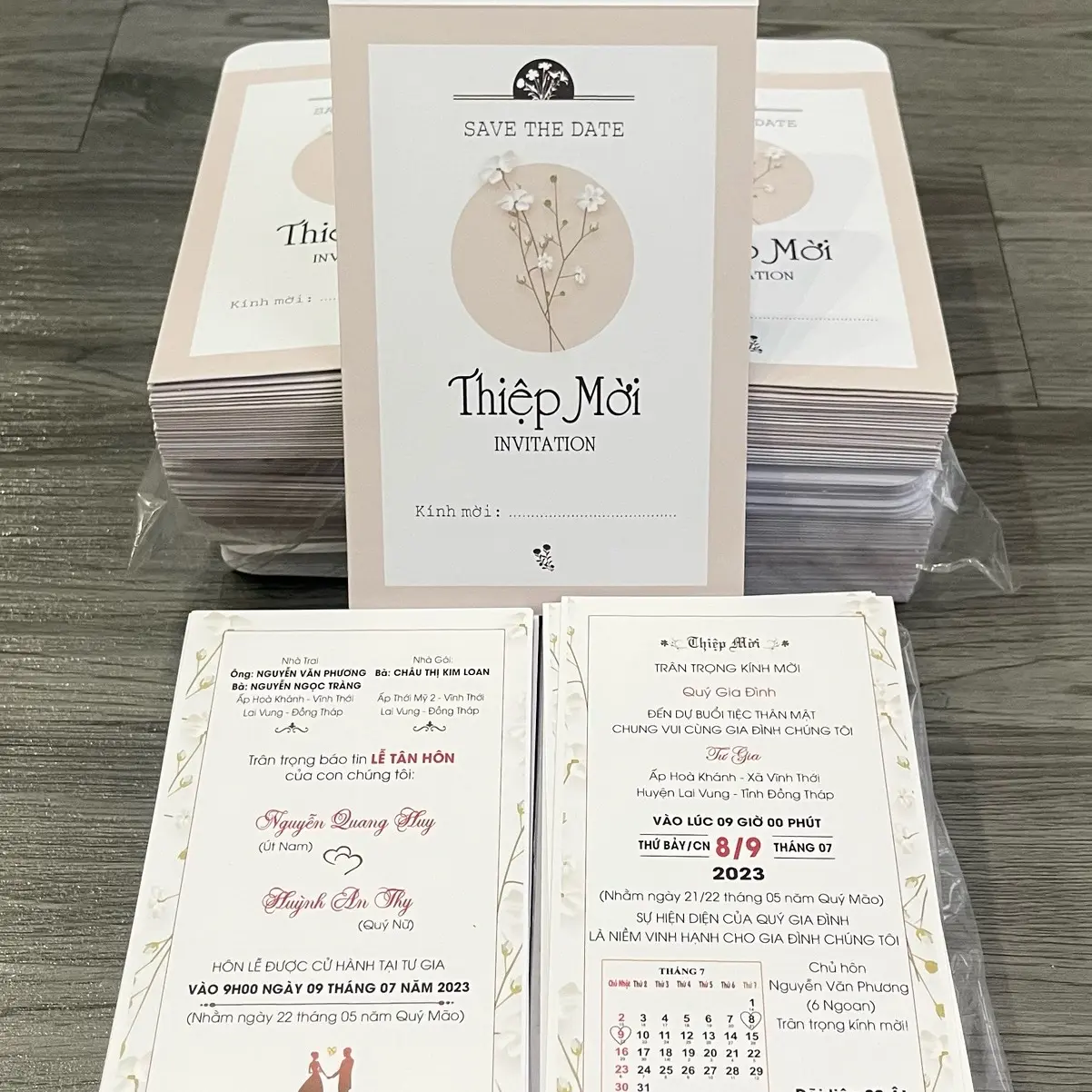 COMBO 100 THIỆP PHONG BÌ NHẸ NHÀNG ĐƠN GIẢN DÀY ĐẸP VIP 9