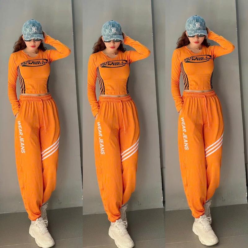 sét bộ thể tay dài quần áo tập gym yoga thể thao vài thun lạnh dày ạ