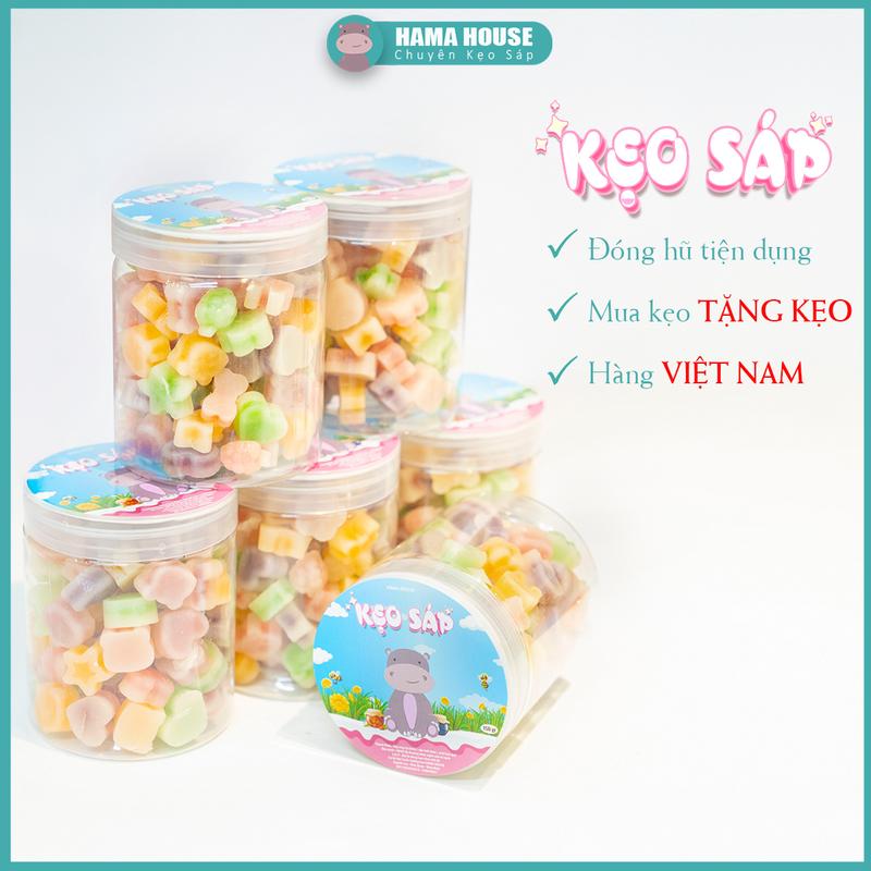 HŨ KẸO SÁP MINI 150 gr - HAMA HOUSE - VỊ HOA QUẢ THƠM NGON Ăn Vặt