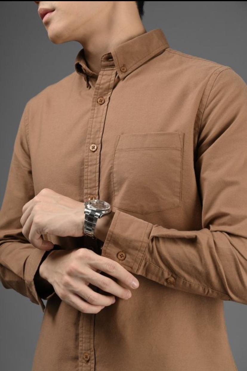 KEMEJA CASUAL LENGAN PANJANG   SLIMFIT GREAT A PREMIUM Fit Nyaman Pria Hitam Formal