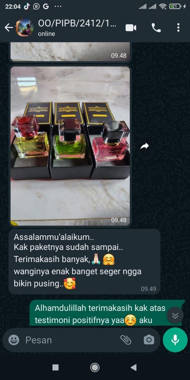 PARFUM ISLAMI Spesial Edition BIDARA by Oki Setiana Dewi Wangi nya Harum, Mewah, Tahan Lama, Best Seller dan Favorit yang langsung diracik oleh Ahlinya