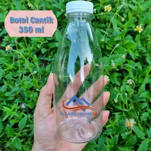 Botol Cantik 350 ml TIPISSS / Botol Jus (10 Pcs)