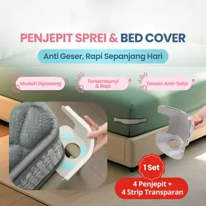 Alat Penahan Sprei Kasur Penjepit Anti Geser Praktis Rapi
