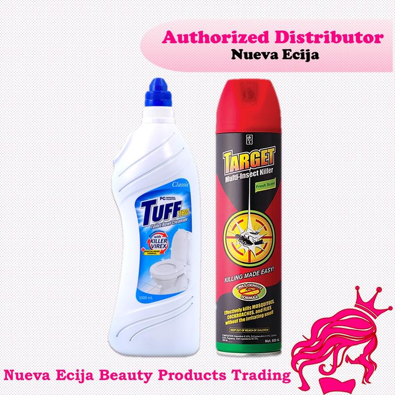 Target Multi-Insect Killer & Tuff TBC Toilet Bowl Cleanser Classic ...