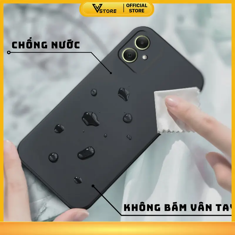ốp lưng dành cho samsung a10 a11 a12 a13 a23 a24 a25 a31 a32 a33 a34 a35 a10s 4g 5g a05 a05s dẻo trong suốt silicon tpu chống sốc viền cạnh vuông bảo vệ đt Vstore ốp phôi 3